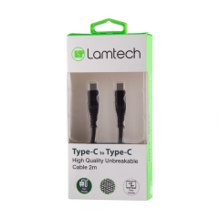 LAMTECH HQ UNBREAKABLE CABLE TYPE-C TO TYPE-C 2M