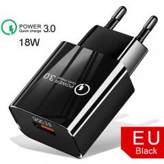 LAMTECH QUICK CHARGER USB3.0 18W BLACK