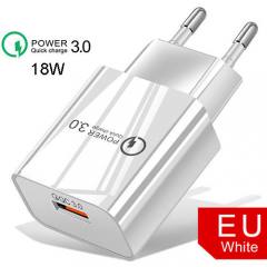 LAMTECH QUICK CHARGER USB3.0 18W WHITE