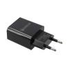 LAMTECH QUICK CHARGER USB3.0 18W WITH MICRO USB CABLE 1M BLACK