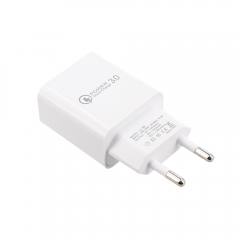 LAMTECH QUICK CHARGER USB3.0 18W WITH MICRO USB CABLE 1M WHITE