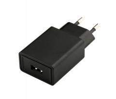 LAMTECH USB TRAVEL CHARGER 2,1A BLACK