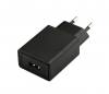 LAMTECH USB TRAVEL CHARGER 2,1A BLACK