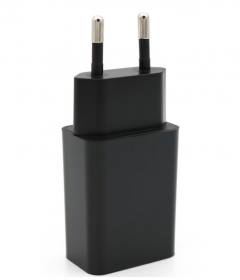 LAMTECH USB TRAVEL CHARGER 2,1A BLACK