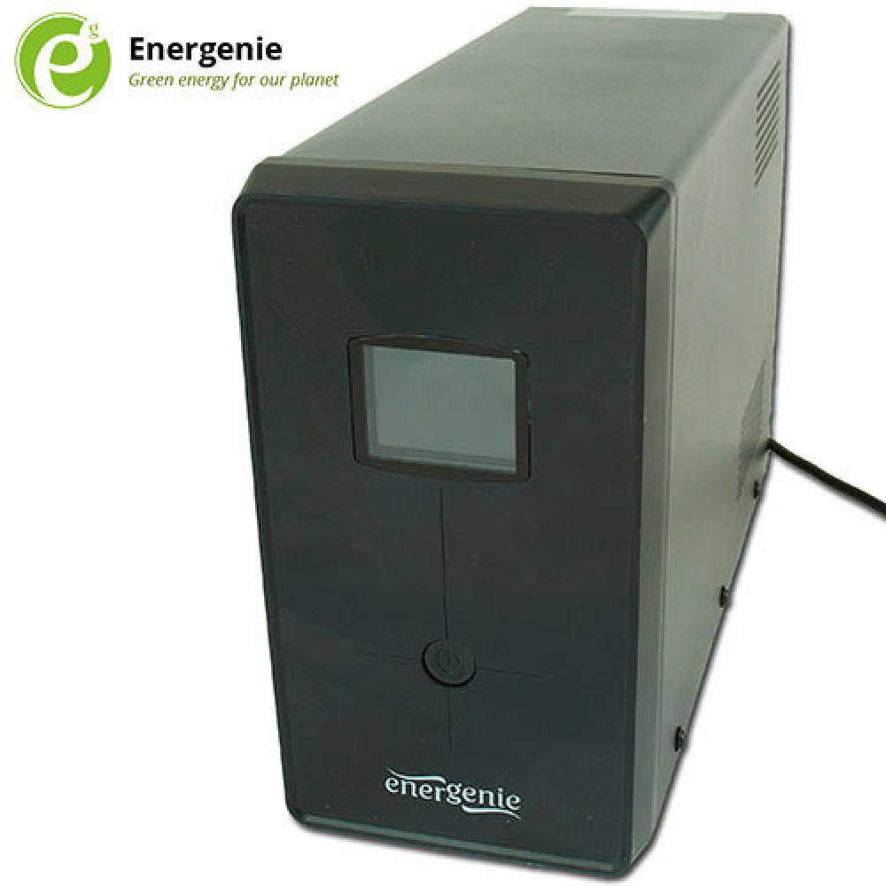 ENERGENIE UPS WITH USB AND LCD DISPLAY 1500VA BLACK