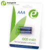 ENERGENIE NI-MH RECHARGEABLE AAA BATTERIES 1000MAH 2PCS RETAIL PACK