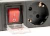 ENERGENIE PDU 8 SCHUKO SOCKETS 1U 10A C14 PLUG 3M