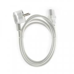 CABLEXPERT POWER CORD C13 VDE APPROVED WHITE 1,8m