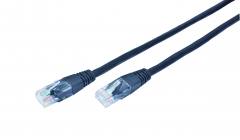 CABLEXPERT UTP PATCH CORD CAT5e BLACK 0,5M