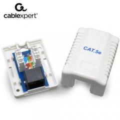 CABLEXPERT CAT5E UTP SINGLE PORT SURFACE MOUNT BOX