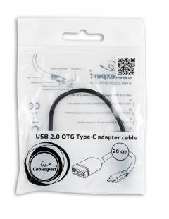 CABLEXPERT USB2.0 OTG TYPE-C ADAPTER CABLE (CM/AF)