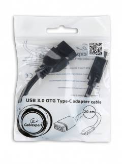 CABLEXPERT USB 3,0 OTG TYPE-C ADAPTER CABLE (CM/AF)