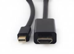 CABLEXPERT MINI DISPLAYPORT TO HDMI 4K CABLE 1.8M