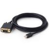 CABLEXPERT MINI DISPLAYPORT TO VGA ADAPTER CABLE BLACK 1,8M