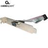CABLEXPERT DB9 SERIAL PORT RECEPTACLE ON BRACKET