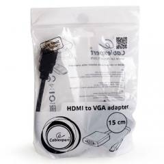CABLEXPERT HDMI TO VGA AND AUDIO ADAPTER CABLE SINGLE PORTBLACK