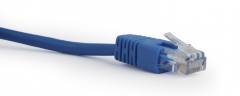 CABLEXPERT CAT5e UTP PATCH CORD BLUE 0,25M