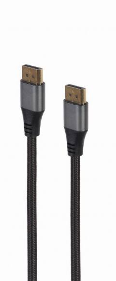 CABLEXPERT DISPLAYPORT CABLE 8K PREMIUM SERIES 1,8M RETAIL PACK