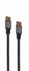 CABLEXPERT DISPLAYPORT CABLE 8K PREMIUM SERIES 1,8M RETAIL PACK
