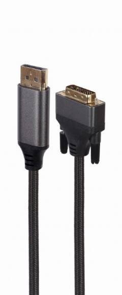 CABLEXPERT DISPLAYPORT TO DVI ADAPTER CABLE PREMIUM SERIES 4K 1,8M RETAIL PACK