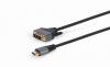 CABLEXPERT HDMI TO DVI CABLE PREMIUM SERIES 4K 1,8M RETAIL PACK
