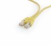CABLEXPERT UTP CAT6 PATCH CORD 0,25M YELLOW