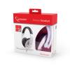 GEMBIRD STEREO HEADSET GLOSSY WHITE