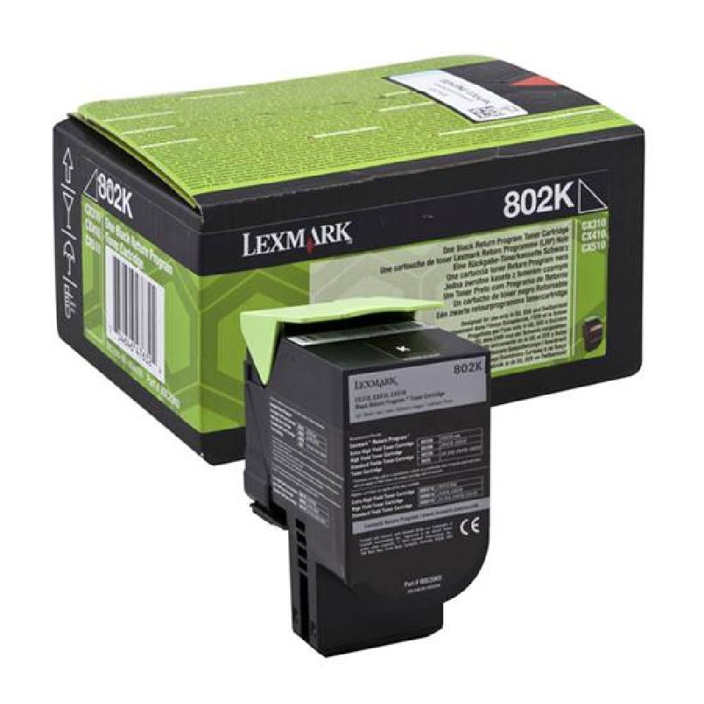 LEXMARK CS310/410/510 BLK TONER CRTR SC (702K) RETURN 1k (70C20K0) (LEX70C20K0)