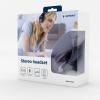 GEMBIRD STEREO HEADSET GLOSSY BLACK