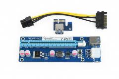 GEMBIRD PCI-EXPRESS RISER ADD ON CARD 6PIN POWER CONNECTOR