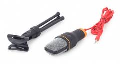 GEMBIRD DESKTOP MICROPHONE WITH A TRIPOD BLACK
