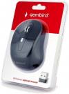 GEMBIRD WIRELESS OPTICAL MOUSE 6 BUTTONS BLACK