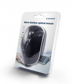GEMBIRD SILENT WIRELESS OPTICAL MOUSE BLACK