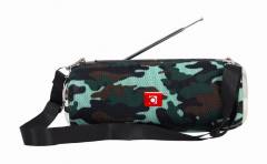GEMBIRD PORTABLE BLUETOOTH SPEAKER WITH ANTENNA CAMO