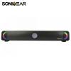 SONIC GEAR BLUETOOTH FM SOUNDBAR WITH LIGHT EFFECT MP3 BATTERY BLACK