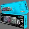 ALCATROZ WATERPROOF USB RGB WIRED COMBO KEYBOARD AND MOUSE X-CRAFT XC3000