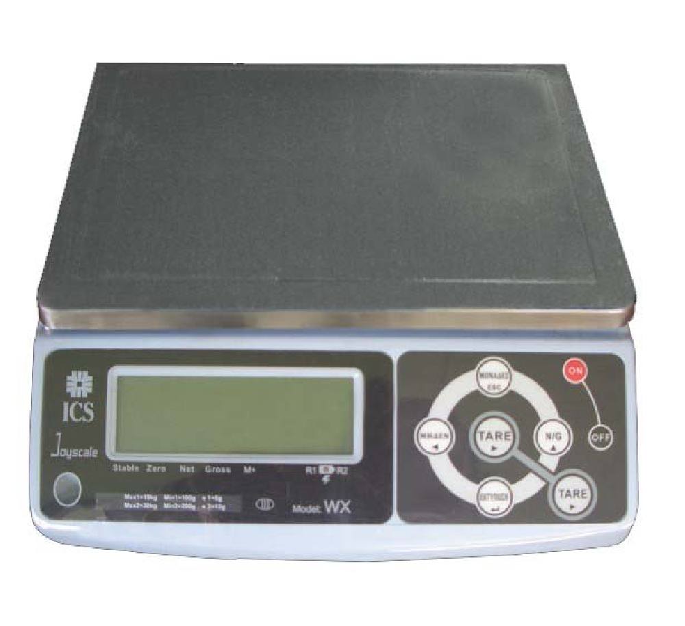 WX Ηλεκτρονικός Ζυγός με επαναφορτιζόμενη μπαταρία, (15kg με υποδιαίρεση 1gr)