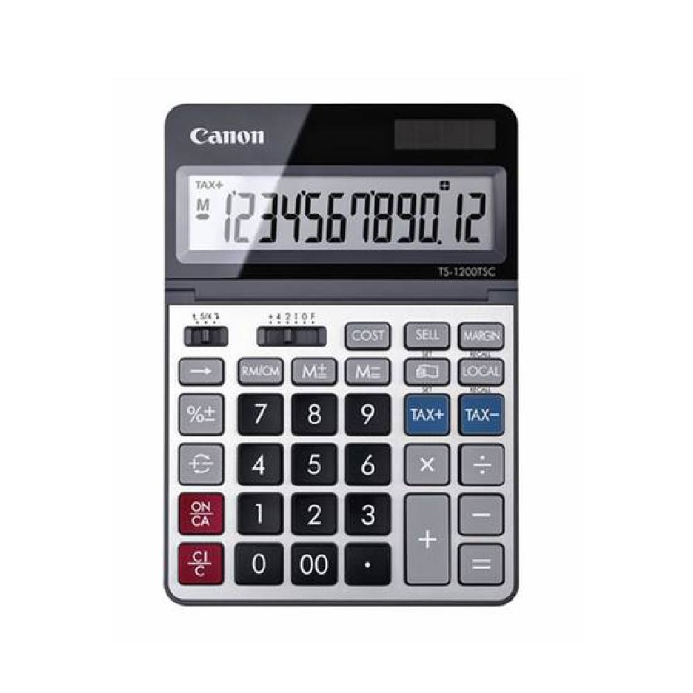 CANON TS-1200TSCDBL 12-DIGIT CALCULATOR (2468C002AA)
