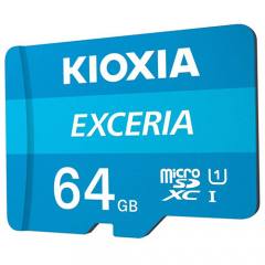KIOXIA MICRO SD 64GB WITH ADAPTER UHS I U1 (M203)