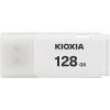 KIOXIA USB 2.0 FLASH STICK 128GB HAYABUSA WHITE U202