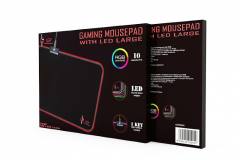 LAMTECH GAMING MOUSEPAD WITH LED FX LARGE