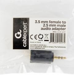 CABLEXPERT 3,5MM FEMALE TO 2,5MM MALE AUDIO ADAPTER