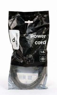 CABLEXPERT UK POWER CORD (C5) 13A, 6ft (1,8m)