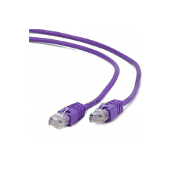 CABLEXPERT FTP CAT6 PATCH CORD PURPLE SHIELDED 5M
