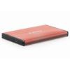 GEMBIRD USB 3.0 2.5' ENCLOSURE BRUSHED ALUMINUM PINK
