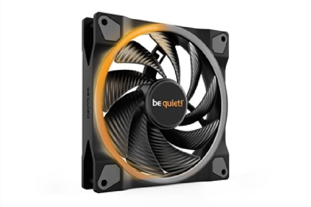 BEQUIET FAN  LIGHT WINGS 140MM PWM HIGH-SPEED BL075, ARGB, 4 PIN PWM, 2200RPM, 71,7CFM/121,82M3/H, 31 DB, LIFESPAN 60000H, 3YW.