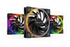 BEQUIET FAN  LIGHT WINGS 140MM PWM HIGH-SPEED TRIPLE-PACK BL079, WITH ARGB HUB AND 3 LIGHT WINGS 140MM PWM HIGH SPEED BL075, 3YW