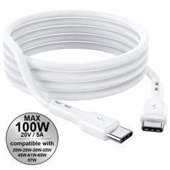 LAMTECH CABLE TYPE C TO TYPE C 100W FAST CHARGE 2M