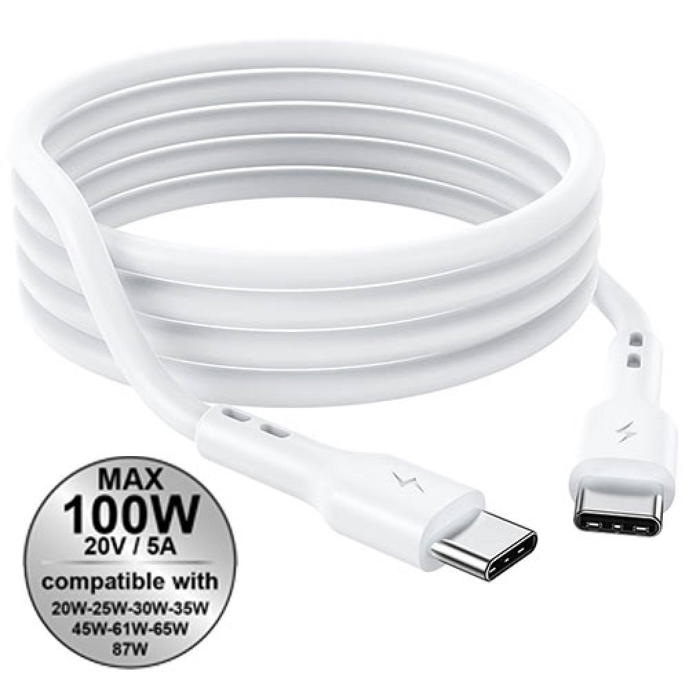 LAMTECH CABLE TYPE C TO TYPE C 100W FAST CHARGE 2M