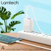 LAMTECH CABLE TYPE C TO TYPE C 100W FAST CHARGE 2M